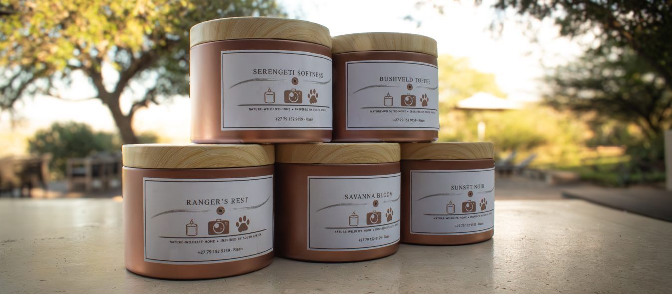 The Africasense Candle Collection Showcase